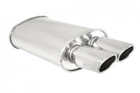 Megan Racing - Megan Racing Exhaust Muffler: O-VA Muffler (Dual Oval Tips) - Image 2