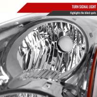 Spec'D Tuning Products - Spec-D 2010-2012 Nissan Altima Sedan Factory Style Headlights (Chrome Housing/Clear Lens) - Image 6