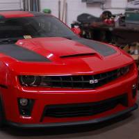 Spec'D Tuning Products - Spec-D 2010-2013 Chevrolet Camaro ZL1 Style Black Polypropylene Bumper Lip - Image 8