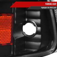 Spec'D Tuning Products - Spec-D 1997-2004 Dodge Dakota/ 1998-2003 Durango SMD LED Light Strip Factory Style Crystal Headlights (Matte Black Housing/Clear Lens) - Image 7