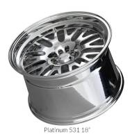 XXR Wheels - XXR Wheel Rim 531 16X9 4x100/4x114.3 ET0 73.1CB Platinum - Image 2