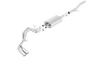 Borla - Borla 09-14 Avalanche/Suburban/Yukon XL 5.3L AT 2WD/4WD Truck Side Exit SS Catback Exhaust - Image 2