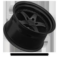 XXR Wheels - XXR Wheels Rim 565 18x9.5 5x100 ET38 73.1CB Flat Black / Gloss Black Lip - Image 2