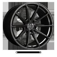 XXR Wheels - XXR Wheels Rim 568 18x8.5 5x114.3 ET20 73.1CB Chromium Black - Image 1