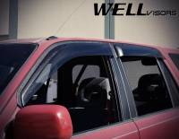 WellVisors - WellVisors Side Window Deflectors Honda CRV 97-01 Premium Series - Image 4