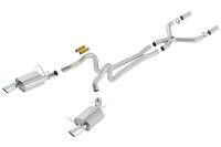 Borla - Borla 13-14 Mustang GT/Boss 302 5.0L V8 RWD Single Split Rear Exit S-Type Catback Exhaust - Image 1