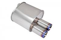 Megan Racing - Megan Racing Exhaust Muffler: F-RT Dual Burnt Tip Muffler - Image 2