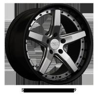 XXR Wheels - XXR Wheels Rim 569 20x10.5 5x120 ET40 73.1CB Silver / Gloss Black Lip - Image 1