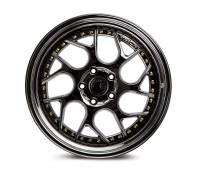 AodHan Wheels - AodHan Wheels Rim DS01 19x10.5 5x114.3 73.1CB ET15 Black Vacuum w/ Gold Rivets - Image 2