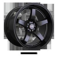 XXR Wheels - XXR Wheel Rim 555 17x8 5x100/5x114.3 ET35 73.1CB Flat Black - Image 2