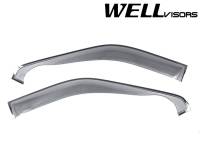 WellVisors Side Window Deflectors Ford F-150 09-14 extended cab Off Road Series (front only)