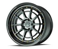 AodHan Wheels - AodHan Wheels Rim AH04 18x9.5 5x114.3 73.1CB ET30 Full Black (Gold Rivet) - Image 3