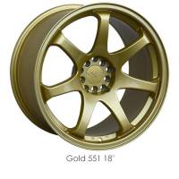 XXR Wheels - XXR Wheel Rim 551 15X8 4x100/4x114.3 ET21 73.1CB Gold - Image 1