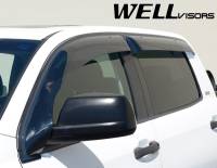 WellVisors - WellVisors Side Window Deflectors Toyota Tundra 07-21 Crew Max Off-Road Series - Image 5