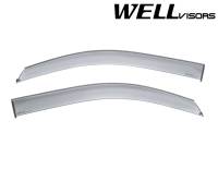 WellVisors Side Window Deflectors Chevrolet Silverado Extended Cab 14-18 Premium Series (Front only)