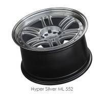 XXR Wheels - XXR Wheel Rim 552 18X8.5 5x100/5x114.3 ET36 73.1CB Hyper Silver / ML - Image 2