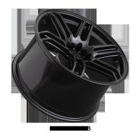 XXR Wheels - XXR Wheel Rim 558 18X9.75 5x100/5x114.3 ET36 73.1CB Flat Black - Image 2