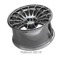 XXR Wheels - XXR Wheel Rim 550 20X10.25 5x114.3/5x120 ET40 73.1CB Platinum - Image 2