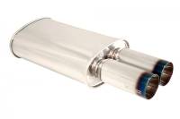 Megan Racing - Megan Racing Exhaust Muffler: M-DT Burnt Tip Muffler - Image 2