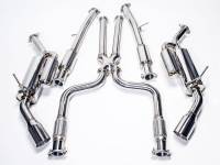 Agency Power - Agency Power Catback Exhaust System Infiniti Q50 3.0T, Sport, Red Sport - Image 1