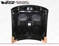 VIS Racing - VIS Racing Carbon Fiber Hood Heat Extractor Style for Ford MUSTANG 2DR 99-04 - Image 4