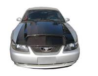 VIS Racing - VIS Racing Carbon Fiber Hood GT 500 Style for Ford MUSTANG 2DR 99-04 - Image 3