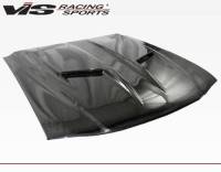 VIS Racing - VIS Racing Carbon Fiber Hood Stalker 2 Style for Ford MUSTANG 2DR 94-98 - Image 5