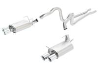 Borla - Borla 13-14 Ford Mustang Shelby GT500 Coupe 2dr 5.8L 8cyl MT 6spd RWD ATAK SS Catback Exhaust - Image 3