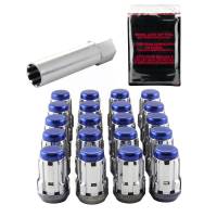 McGard - McGard SplineDrive Tuner 5 Lug Install Kit w/Tool (Cone) M12X1.5 / 13/16 Hex / 1.24in. L - Blue Cap - Image 3