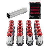 McGard - McGard SplineDrive Tuner 5 Lug Install Kit w/Tool (Cone) M12X1.5 / 13/16 Hex / 1.24in. L - Red Cap - Image 3