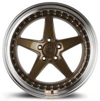 AodHan Wheels - AodHan Wheels Rim DS05 19x11 5x114.3 73.1CB ET15 Bronze w/Machined Lip - Image 2