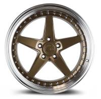 AodHan Wheels - AodHan Wheels Rim DS05 18x10.5 5x114.3 73.1CB ET15 Bronze w/Machined Lip - Image 2