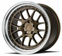 AodHan Wheels - AodHan Wheels Rim DS06 18x10.5 5x114.3 73.1CB ET22 Bronze w/Machined Lip - Image 3