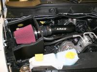 Airaid 06-08 Dodge Ram Hemi 5.7L CAD Intake System w/ Tube (Dry / Red Media) - Image 2