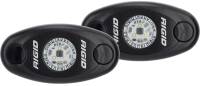 Rigid Industries - RIGID A-Series LED Light, Low Power, Red, Black Housing, Pair - Image 3