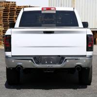 Spec'D Tuning Products - Spec-D 2009-2018 Dodge RAM 1500 / 2019-2021 RAM Classic / 2010-2018 RAM 2500 3500 White Bar LED Tail Lights (Glossy Black Housing/Clear Lens) - Image 8