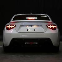 Spec'D Tuning Products - Spec-D 2013-2016 Scion FRS/ Subaru BRZ Lambo Style Sequential LED Tail Lights (Glossy Black Housing/Smoke Lens) - Image 8