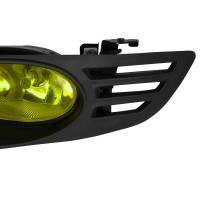 Spec'D Tuning Products - Spec-D 2003-2005 Honda Accord Coupe H11 Fog Lights Kit (Chrome Housing/Yellow Lens) - Image 6