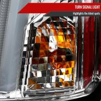 Spec'D Tuning Products - Spec-D 2003-2007 Cadillac CTS LED Tail Lights (Chrome Housing/Clear Lens) - Image 6