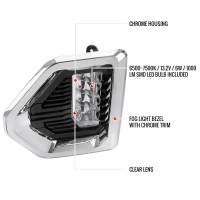 Spec'D Tuning Products - Spec-D 2019-2021 GMC Sierra 1500 Denali/SLT/AT4 Switchback LED Fog Lights Kit (Chrome Housing/Clear Lens) - Image 6