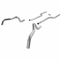 Flowmaster - Flowmaster 67-69 Camaro/Firebird 3In Header-Back System - 3.00 In. Dual Rear Exit (Pipes Only) - Image 2