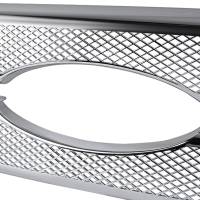 Spec'D Tuning Products - Spec-D 2011-2016 Ford F-250/F-350/F-450/F-550 SuperDuty Platinum Style Chrome ABS Grille Overlay - Image 1