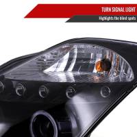 Spec'D Tuning Products - Spec-D 2003-2005 Nissan 350Z Dual Halo Projector Headlights (Glossy Black Housing/Smoke Lens) - Image 6