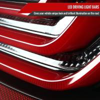 Spec'D Tuning Products - Spec-D 2008-2010 BMW E60 5 Series Sedan LED Tail Lights (Jet Black Housing/Clear Lens) - Image 4