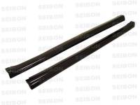 Seibon Carbon - Seibon MG-style carbon fiber side skirts for 1992-1995 Honda Civic HB - Image 1