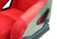 Seibon Carbon - Seibon Carbon Kevlar Bucket Racing Seat Type-FC - Red - Image 6