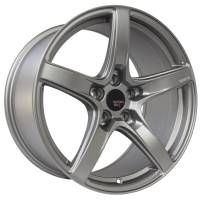 Option Lab Wheels - Option Lab Wheels Rim R555 18x8.5 ET40 5x108 63.4CB Noble Grey - Image 1