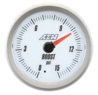 AEM Electronics - AEM Analog SAE 0-15psi Boost/Fuel Pressure Gauge (US) - Image 7