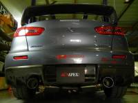 A'PEXi - APEXi N1 Evo-R Muffler Exhaust, 2008-2012 Mitsubishi Lancer Evolution X (Dual) - Image 2