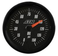 AEM Electronics - AEM Analog 150psi Oil Pressure Gauge (US) - Image 3